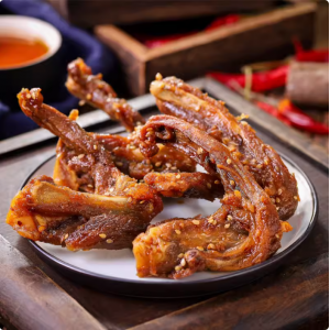 陈阿炳风干鸭架鸭锁骨椒盐福建三明食品特产零食休闲小吃麻辣鸭架